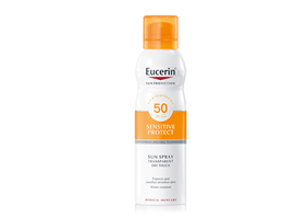 Eucerin Sun Spray Transparent Dry Touch Sensitive Protect FPS 50