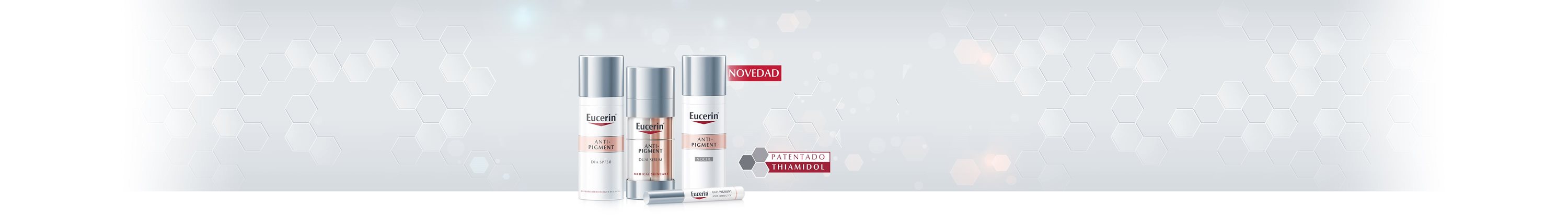 Los productos para la hiperpigmentación de Eucerin reducen las manchas oscuras.